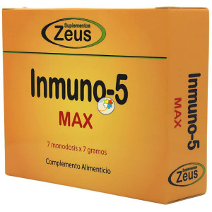 INMUNO-5 MAX 7 SOBRES ZEUS