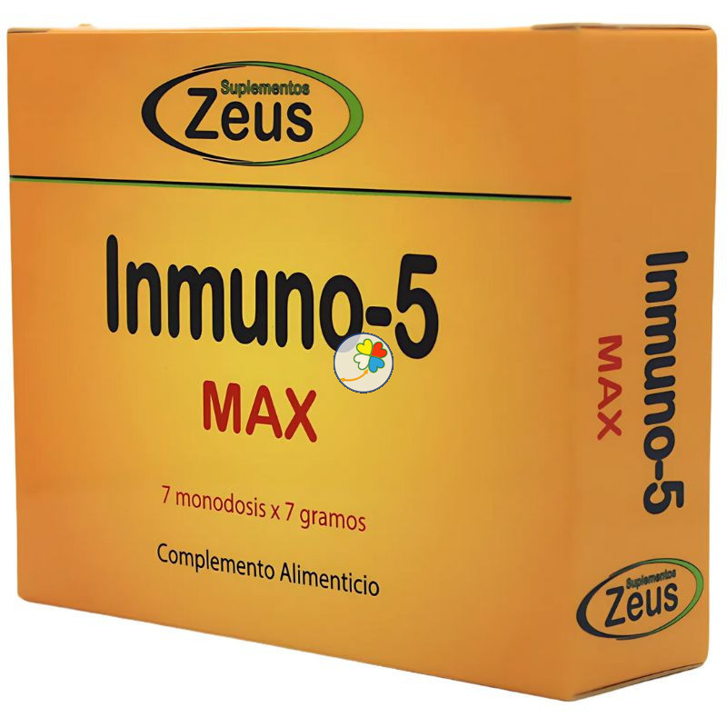 INMUNO-5 MAX 7 SOBRES ZEUS