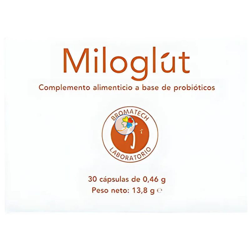 MILOGLUT 30 CÁPSULAS BROMATECH