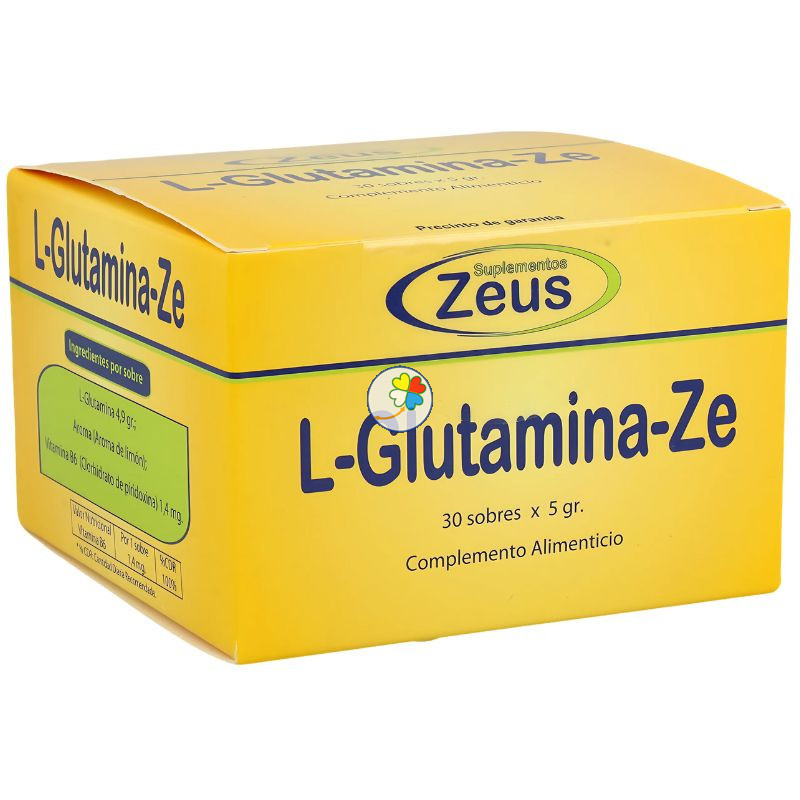 L-GLUTAMINA-ZE 30 SOBRES ZEUS