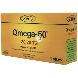 OMEGA-50 30/20 TG 60 CÁPSULAS ZEUS