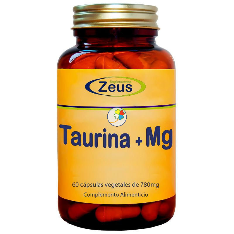 TAURINA + MG 60 CÁPSULAS VEGETALES ZEUS TAURINA + MG 60 CÁPSULAS VEGETALES ZEUS