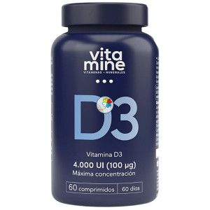 VITAMINA D3 400MG 60 COMPRIMIDOS HERBORA