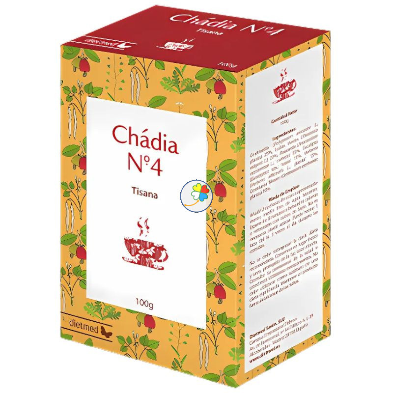 TÉ Nº4 CHÁDIA 100G DIETMED