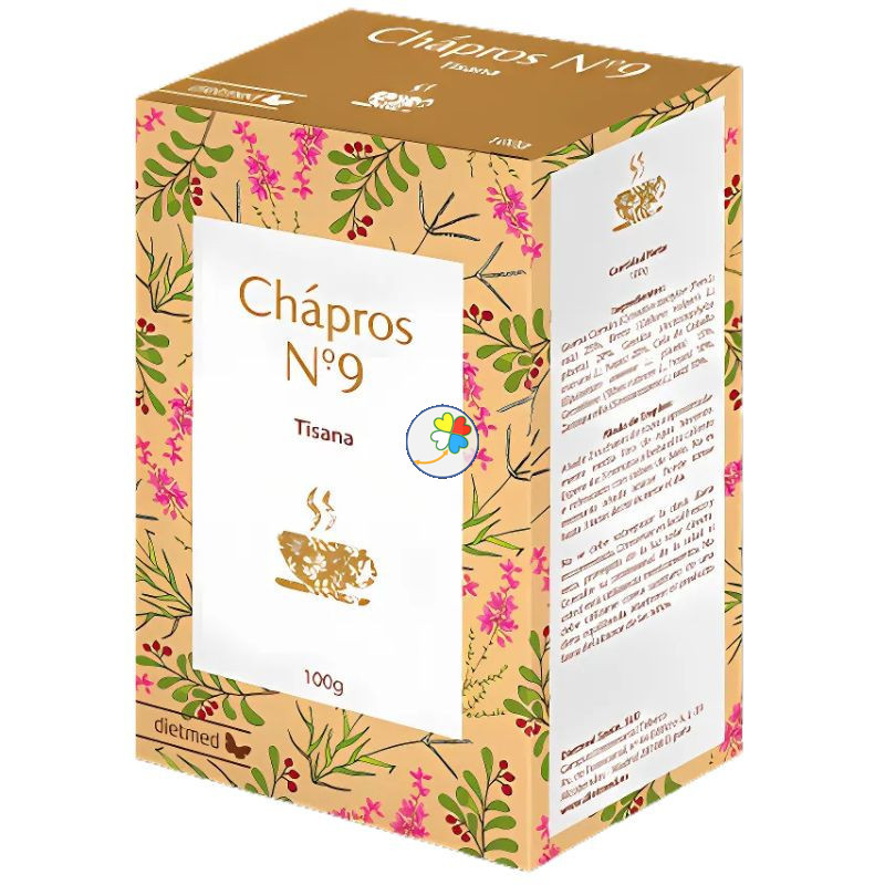 TÉ Nº9 CHÁPROS 100G DIETMED