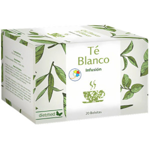 INFUSIÓN TÉ BLANCO 20 BOLSITAS DIETMED