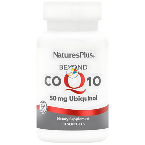 BEYOND COQ10 UBIQUINOL 50MG 30 PERLAS NATURES PLUS