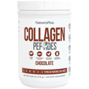 COLLAGEN PEPTIDES CHOCOLATE 378G NATURES PLUS