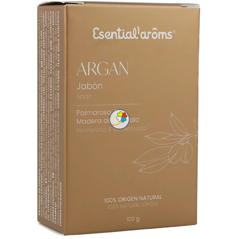 JABON ARGAN ESENTIAL COSMOS 100GR ESENTIAL AROMS