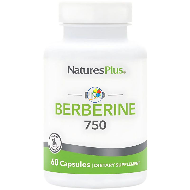 PRO BERBERINA 750MG 60 CÁPSULAS VEGETALES NATURES PLUS