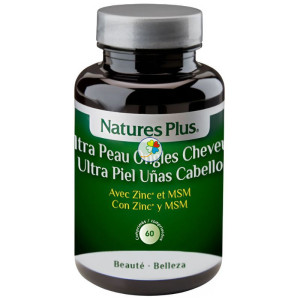 ULTRA PIEL CABELLO UÑAS PLUS 60 COMPRIMIDOS NATURES PLUS
