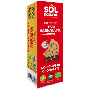 GALLETAS DE TRIGO SARRACENO Y CHOCOLATE BIO 170G SOL NATURAL