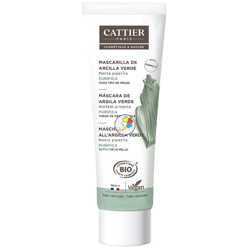 MASCARILLA DE ARCILLA VERDE (PIELES GRASAS) 100ML CATTIER