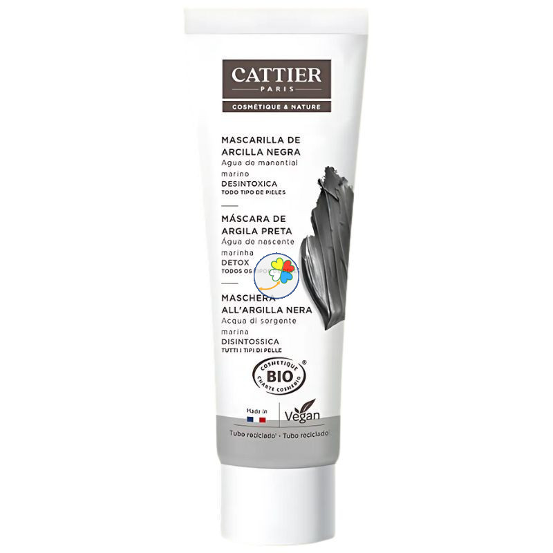 MASCARILLA DE ARCILLA NEGRA 100ML CATTIER