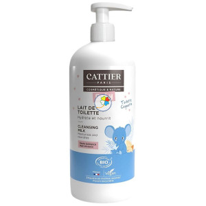 LECHE HIDRATANTE Y LIMPIADORA PARA BEBÉ 500ML CATTIER