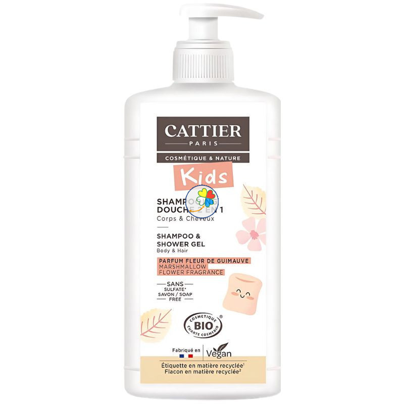 CHAMPÚ Y GEL DE DUCHA MALVAVISCO 500ML CATTIER