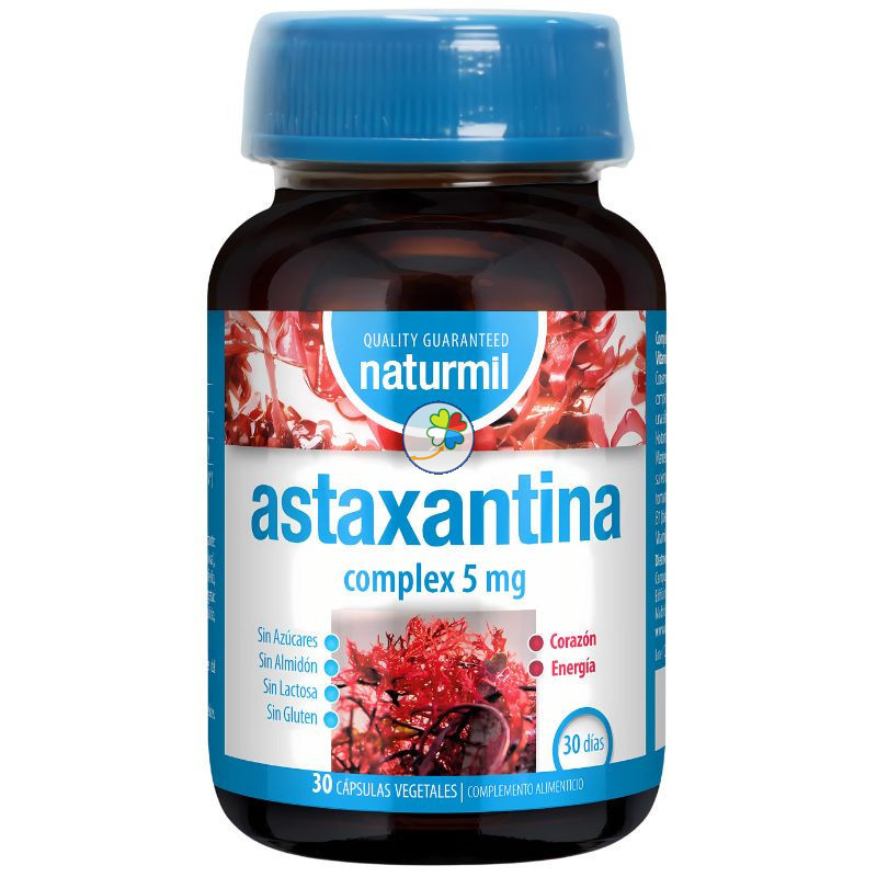ASTAXANTINA COMPLEX 30 CÁPSULAS VEGETALES NATURMIL