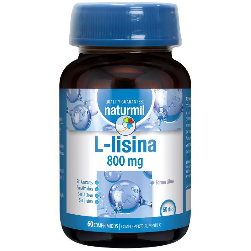 L-LISINA 800MG 60 COMPRIMIDOS NATURMIL