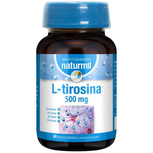 L-TIROSINA 500MG 60 CÁPSULAS VEGETALES NATURMIL