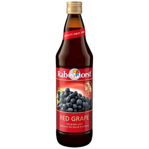 ZUMO UVA ROJA CON HIERRO 750ML RABENHORST