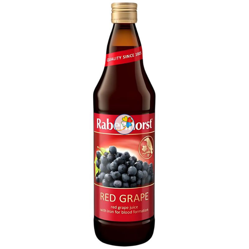 ZUMO UVA ROJA CON HIERRO 750ML RABENHORST