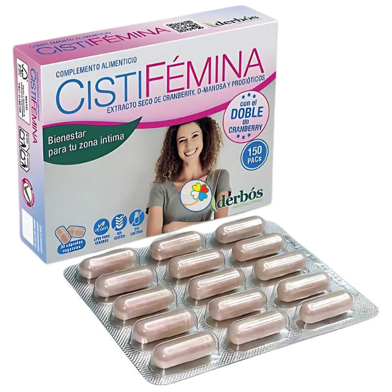 CISTIFEMINA 30 CAPSULAS DERBOS