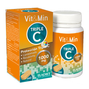 VIT&MIN TRIPLE C 40 CAPSULAS ELADIET