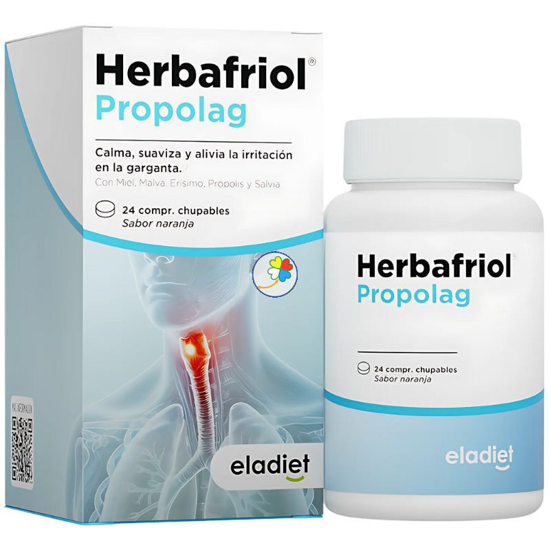 HERBAFRIOL PROPOLAG 24 COMPRIMIDOS CHUPABLES ELADIET