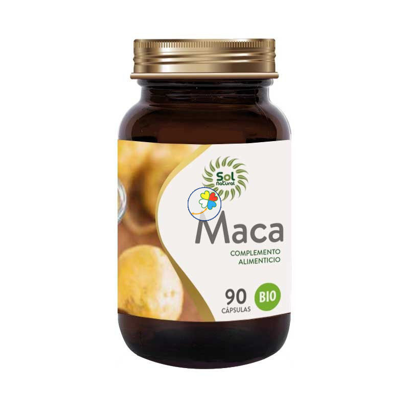 MACA BIO 90 CAPSULAS 600 Mg. SOL NATURAL
