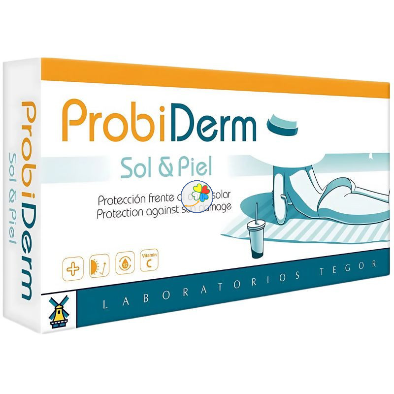 PROBIDERM SOL Y PIEL 40 CÁPSULAS TEGOR