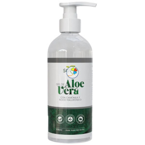 GEL ALOE VERA CON CAMOMILA Y ACIDO HIALURONICO ECO 500Ml SOTYA