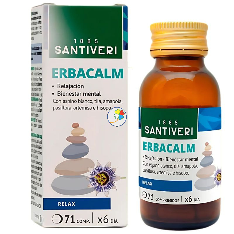 SANAFLOR COMPR.2-ERBACALM 30Gr. SANTIVERI