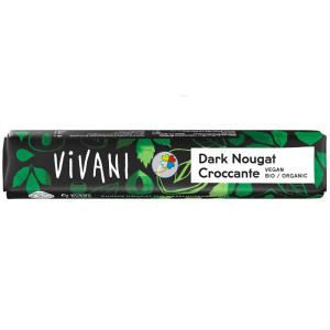 BARRITA DE CHOCOLATE NEGRO CON PRALINÉ BIO 35G VIVANI