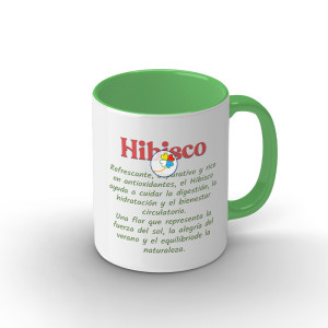 TAZA HIBISCO MUNDO HERBOLARIO