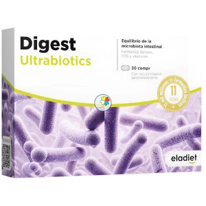 DIGEST ULTRABIOTICS 30 TABLETS ELADIET