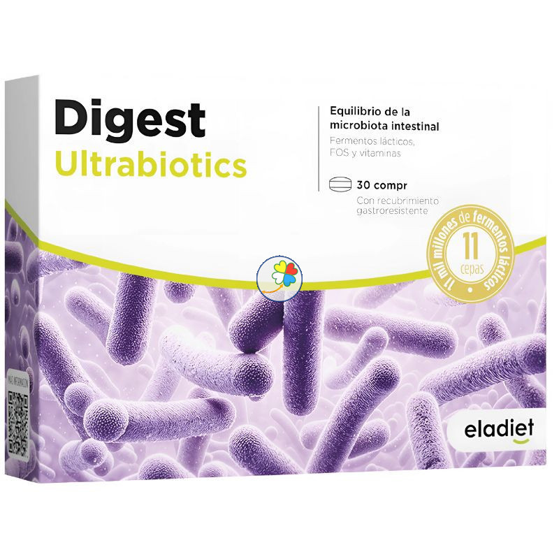 DIGEST ULTRABIOTICS 30 TABLETS ELADIET