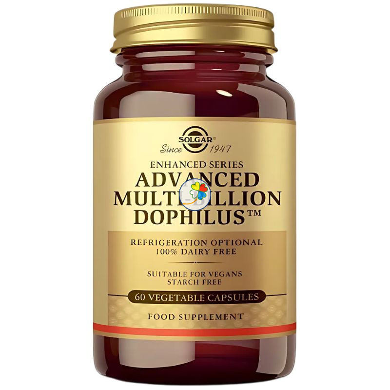ADVANCED MULTI-BILLION DOPHILUS 60 CÁPSULAS SOLGAR