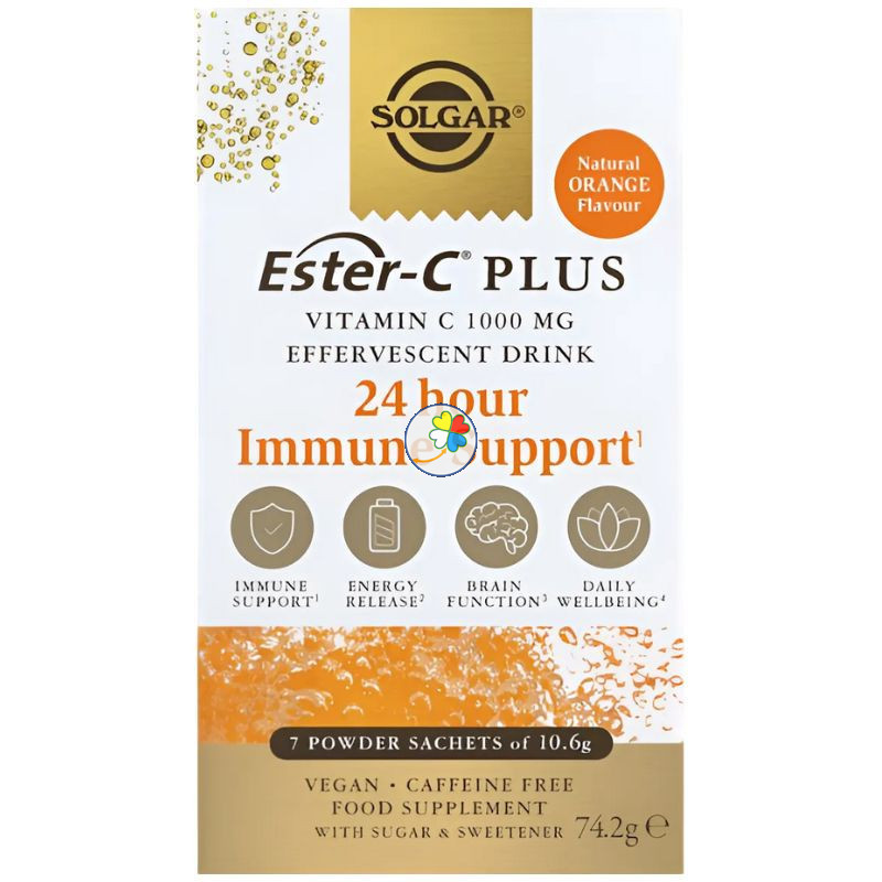 ESTER-C PLUS 1000MG 7 SOBRES SOLGAR