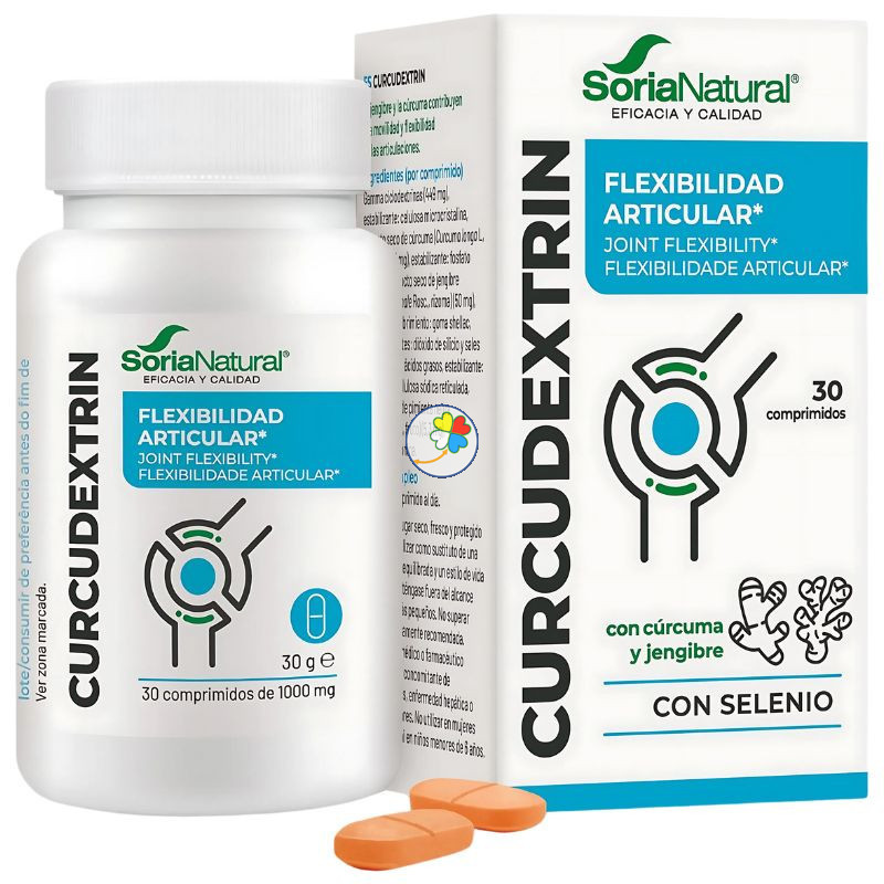 CURCUDEXTRIN 30 COMPRIMIDOS SORIA NATURAL