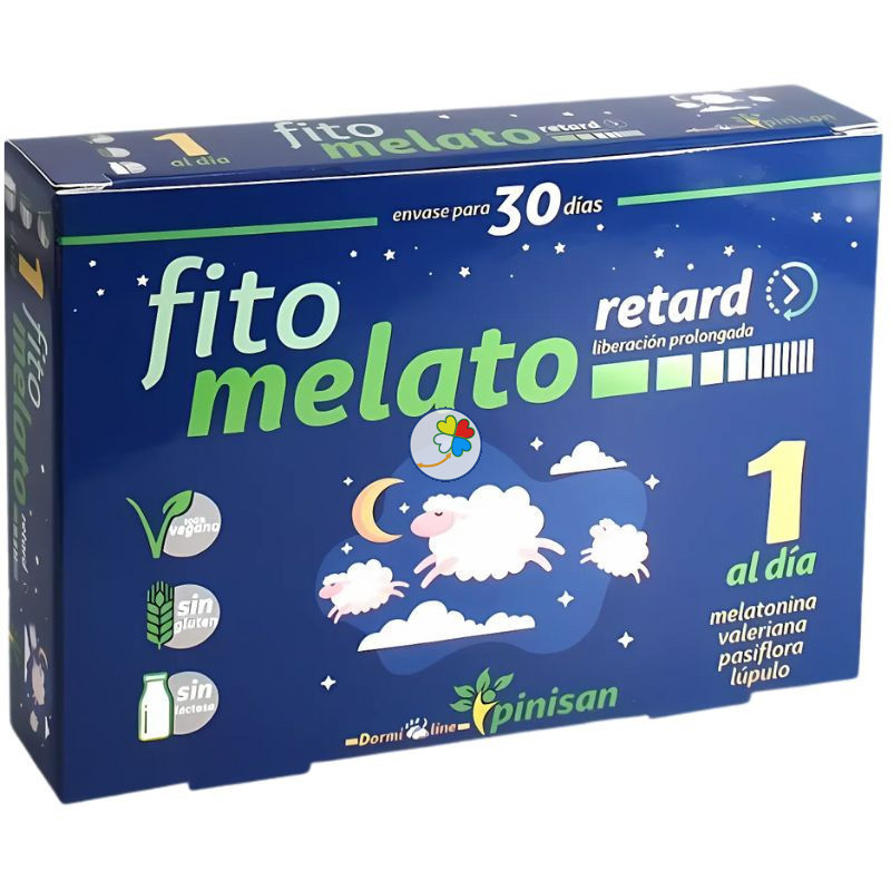 FITOMELATO RETARD 1,9Mg. 30 CAPSULAS PINISAN