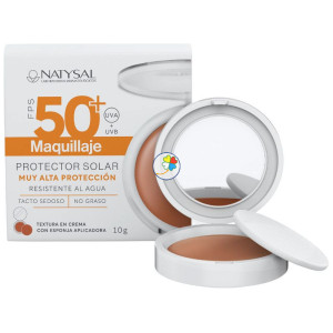 MAQUILLAJE SOLAR EN CREMA FPS50 10G NATYSAL
