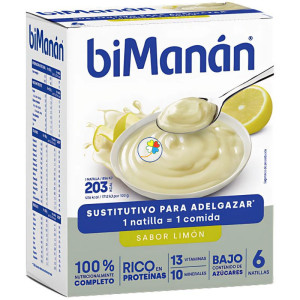 NATILLA SUSTITUTIVA DE LIMÓN 6 SOBRES BIMANAN