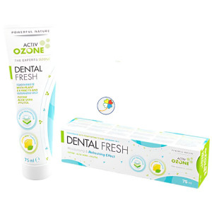 DENTIFRICO DENTAL FRESH ALOE OZONE-ALOE VERA 75Ml. ACTIVIZONE