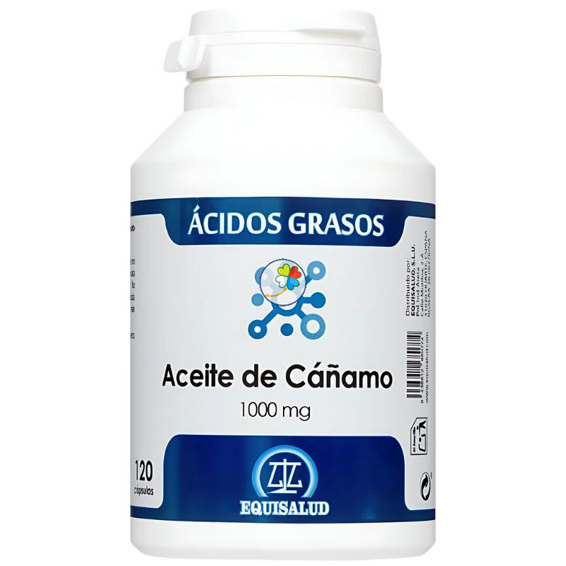ACEITE DE CÁÑAMO 1000MG 120 PERLAS EQUISALUD