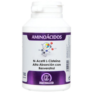 N-ACETIL L-CISTEÍNA CON RESVERATROL 180 CÁPSULAS EQUISALUD