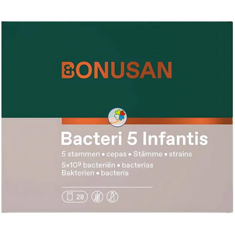 BACTERI 5 INFANTIS 28 SOBRES BONUSAN