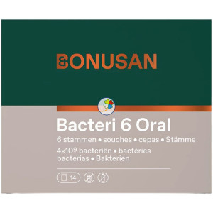 BACTERI 6 ORAL 14 SOBRES BONUSAN