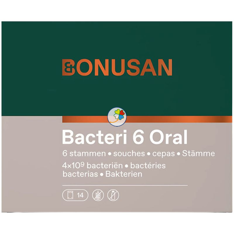 BACTERI 6 ORAL 14 SOBRES BONUSAN