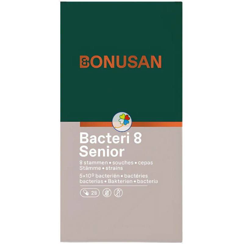 BACTERI 8 SENIOR 28 CAPSULAS BONUSAN