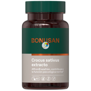 CROCUS SATIVUS EXTRACTO 60 CAPSULAS BONUSAN